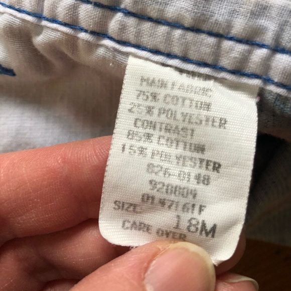 Vintage OshKosh corduroy overalls - Picture 4 of 4